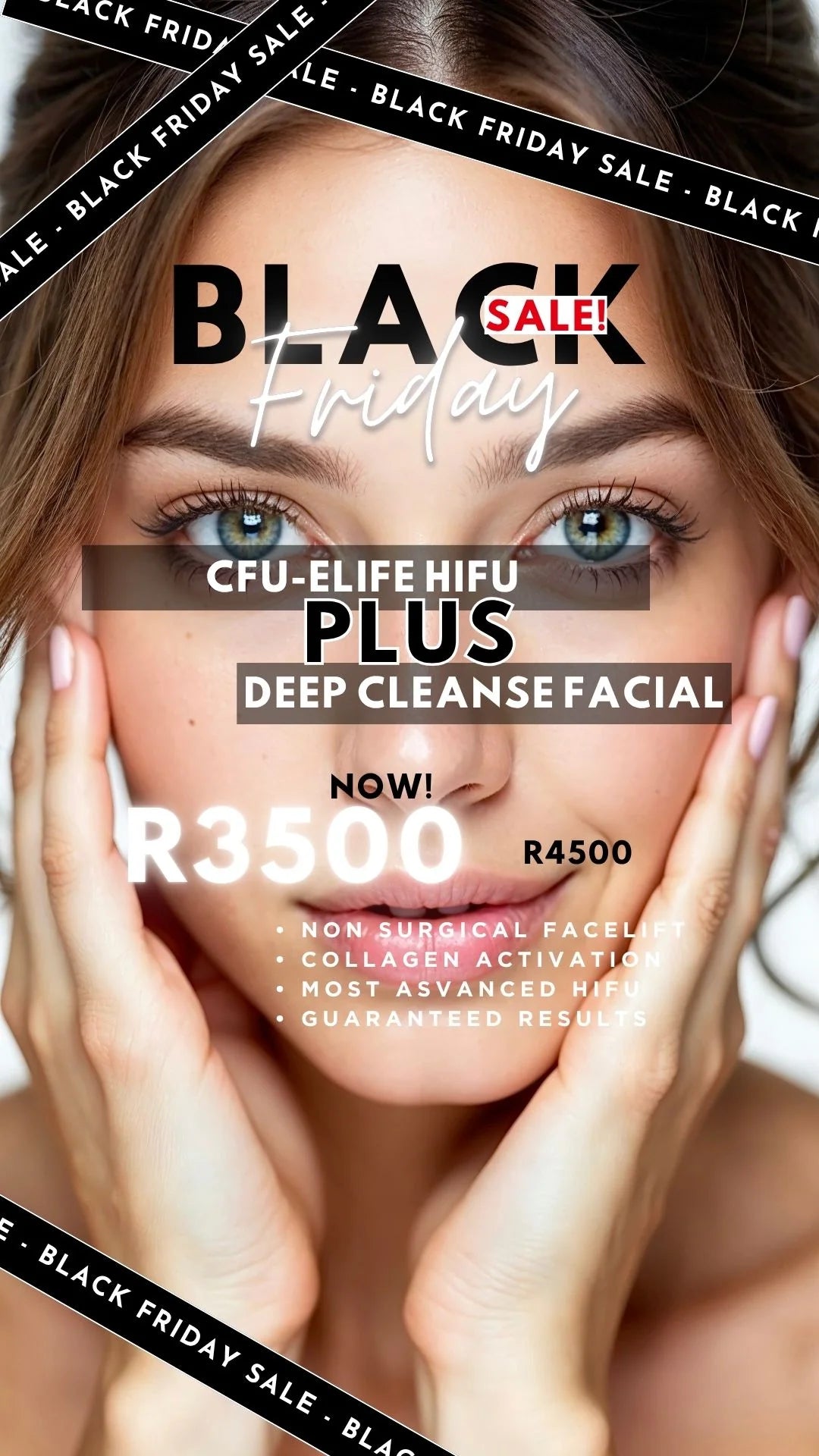 CFU-ELIFE HFU plus deep cleanse facial