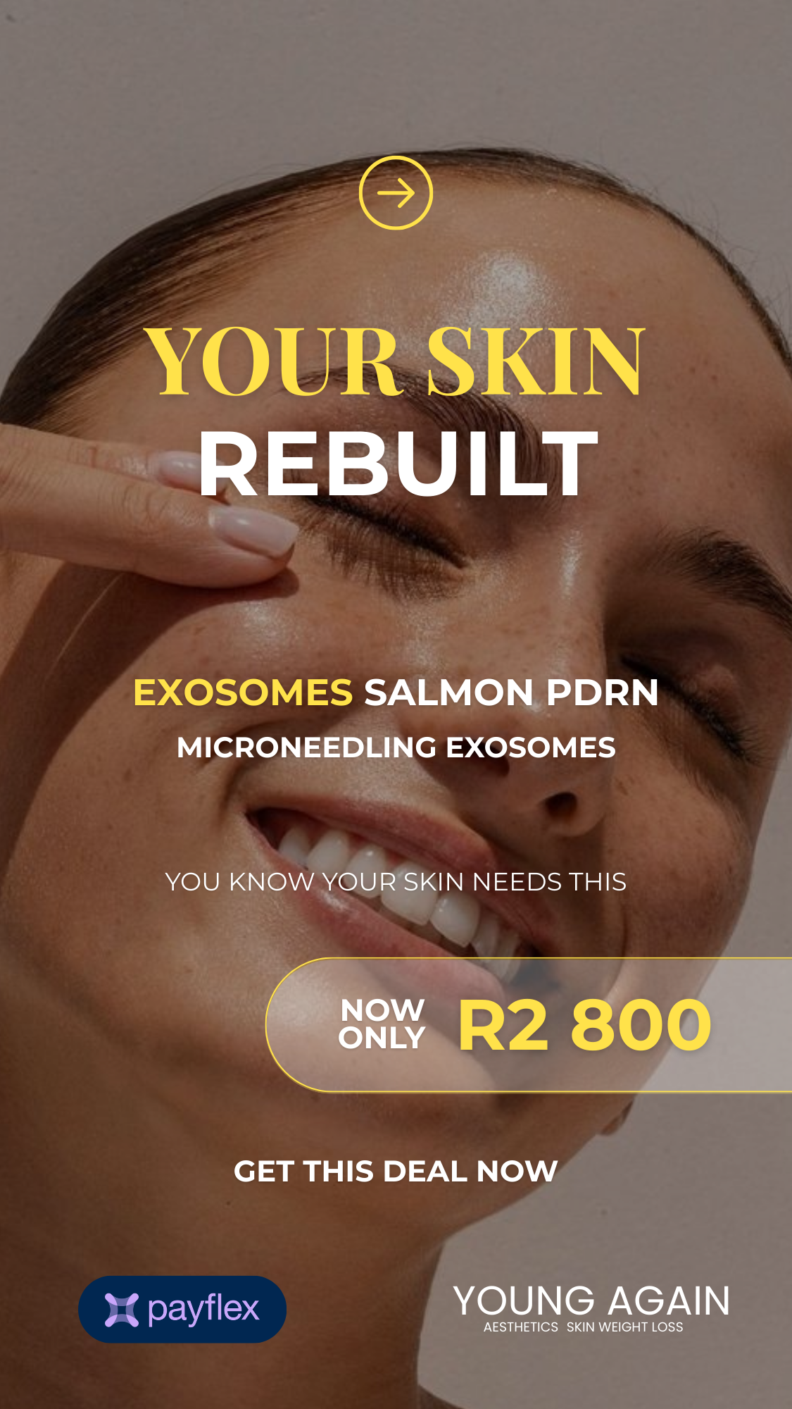 Exosomes salmon PDRN - Microneedling + exosomes - Specials