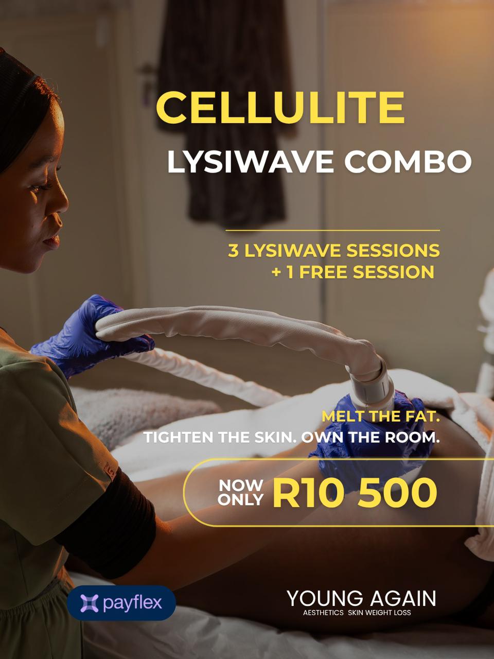 Lysiwave Buy 3 Sessions + get 1 Free Session - Specials
