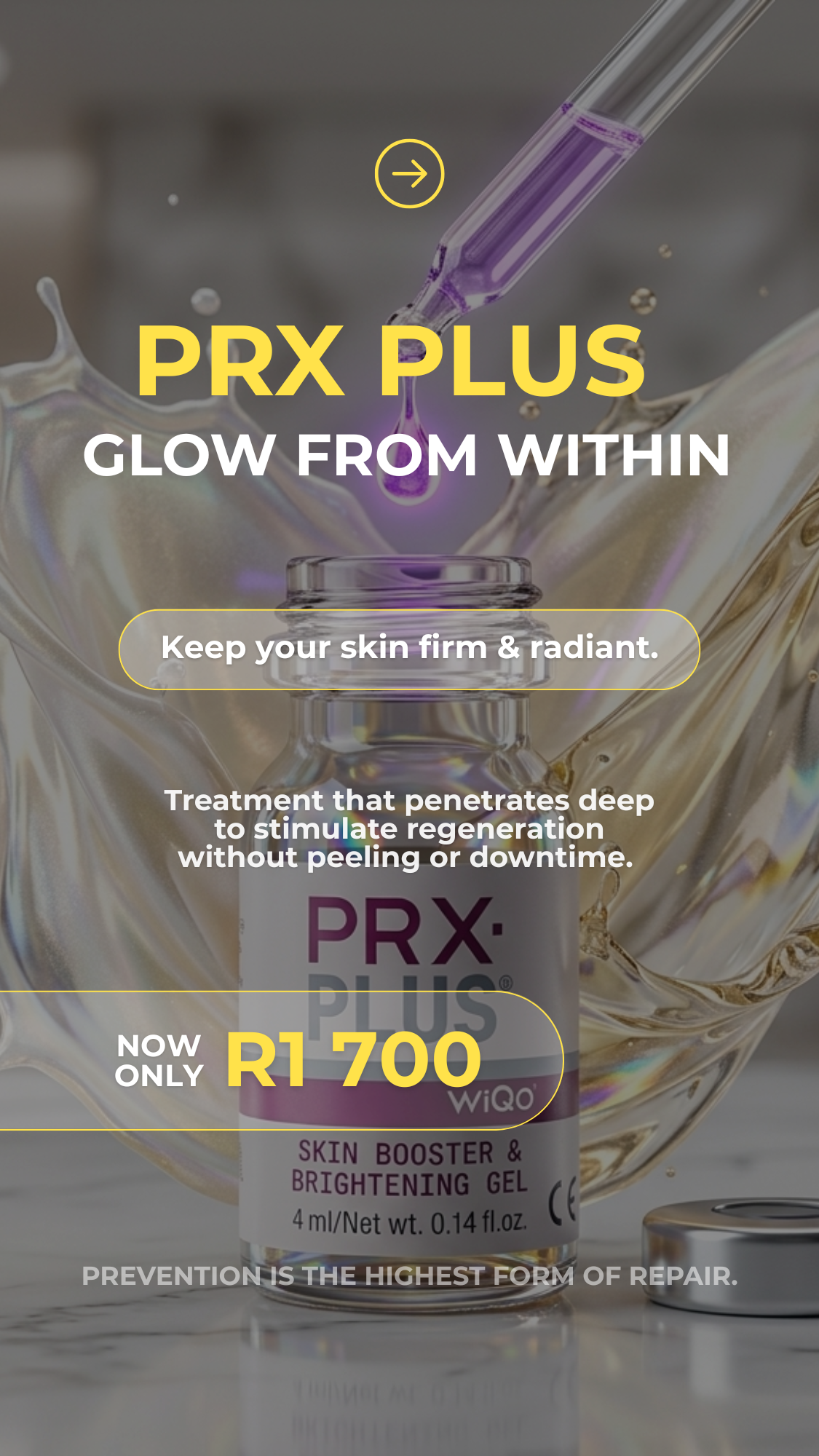 PRX Plus Skin Booster & Brightening Special - Specials