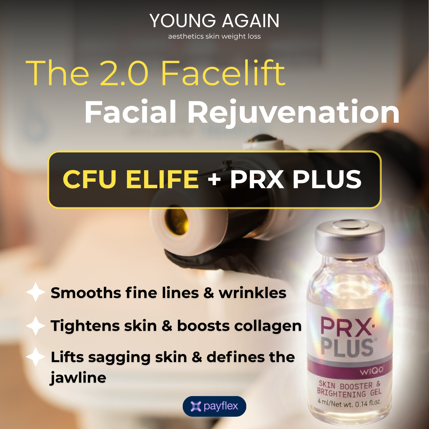 The Face Lift 2.0: CFU Elife + PRX Plus Duo - Specials